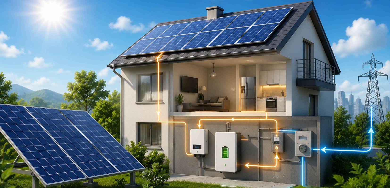 Güneş Enerji Sistemi (GES) Nedir? Nasıl Çalışır?